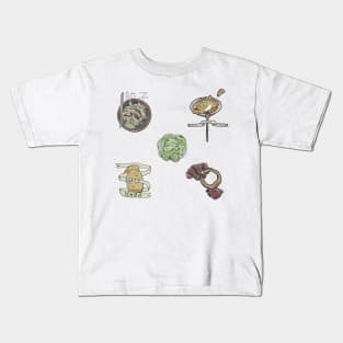 Food flash sheet Kids T-Shirt